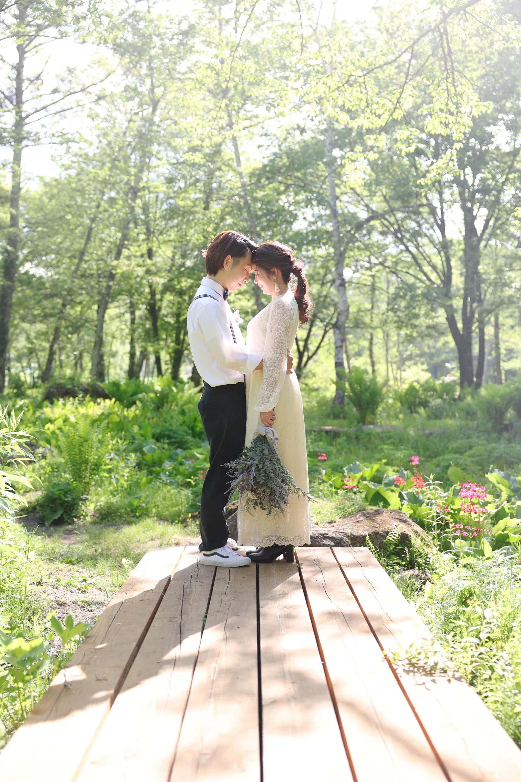 Y さん & K さん — 八ヶ岳自然文化園・deli&cafe K